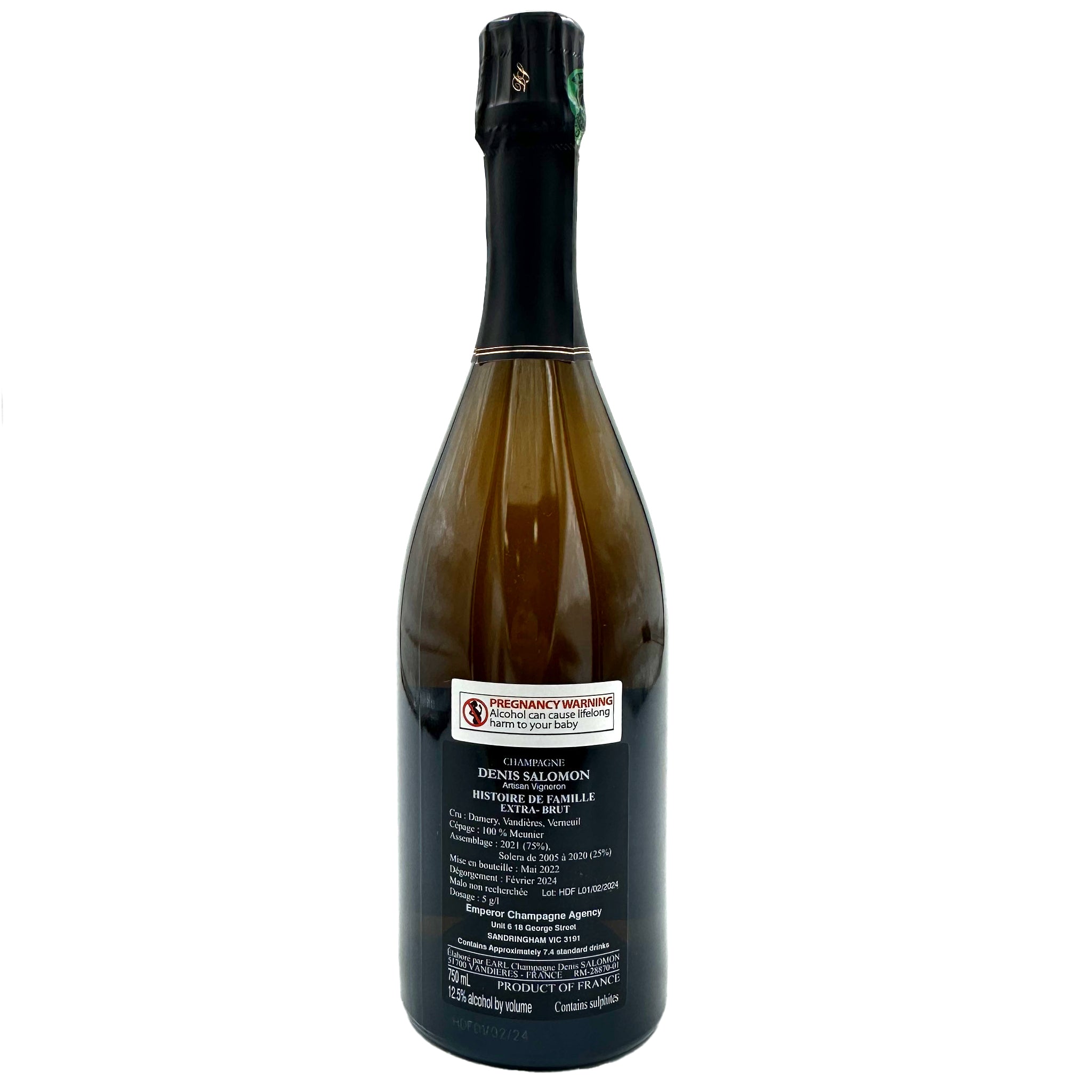 Denis Salomon - Histoire de Famille Meunier Champagne – Emperor