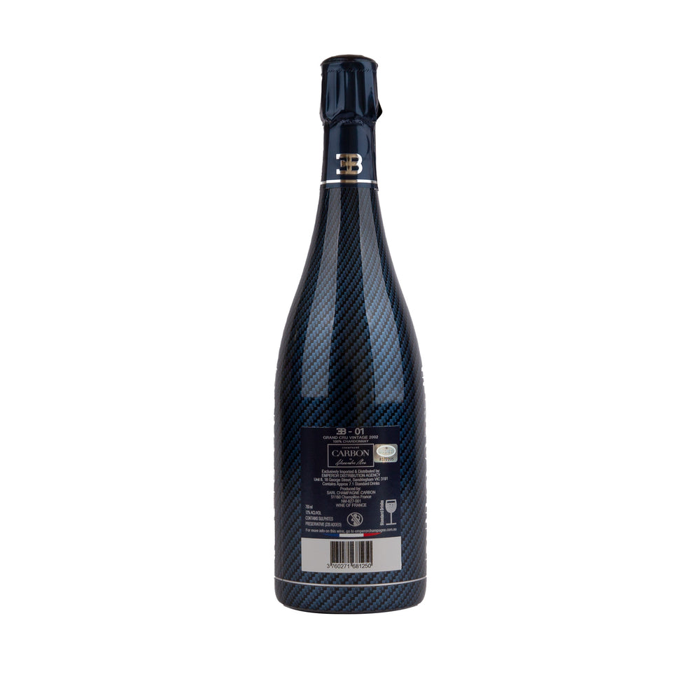 
                  
                    Champagne CARBON 'Effect' EB.01 Bugatti LUMINOUS | Brut Millésime '02
                  
                