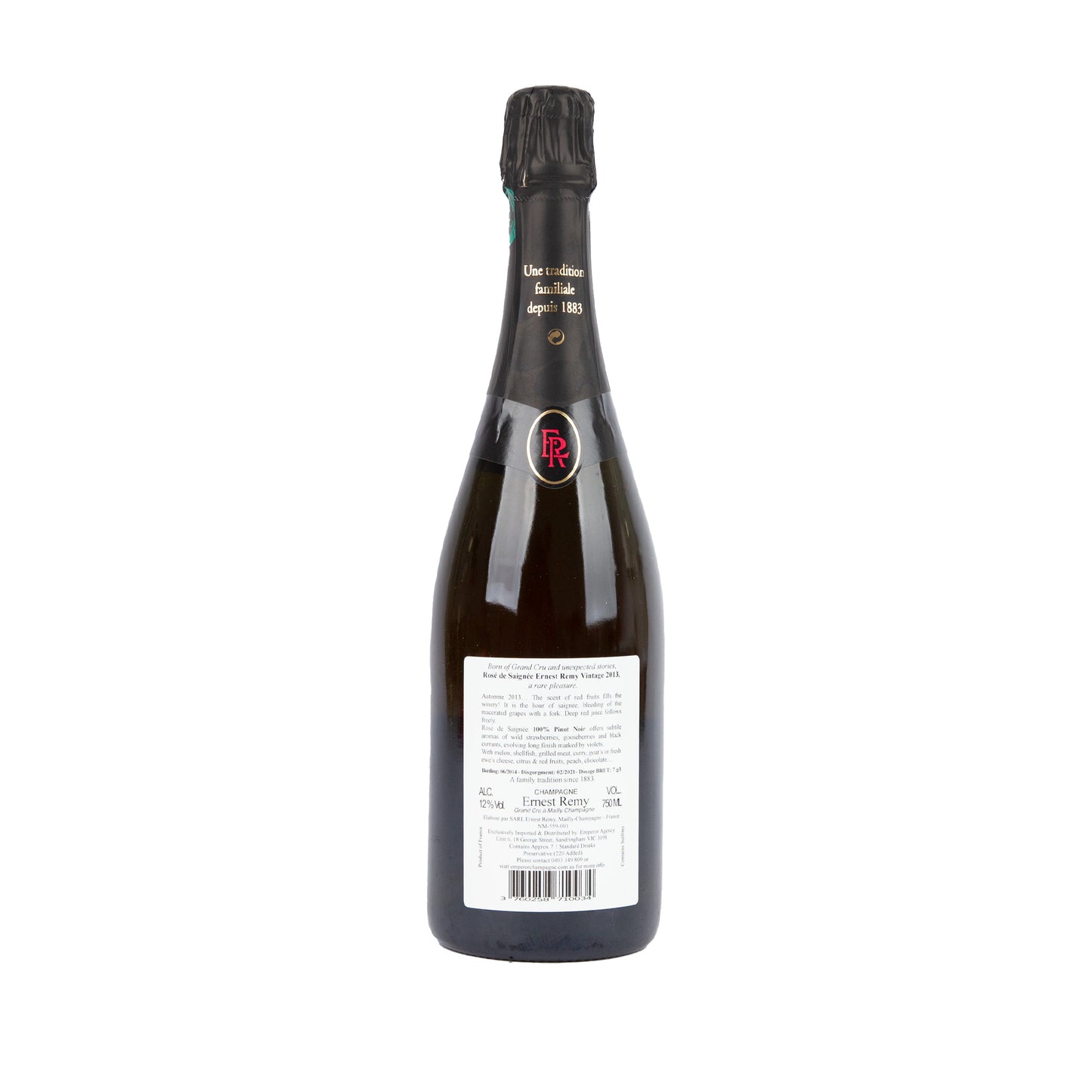 Ernest-Remy-Rose-de-Saignee-emperor-champagne-back