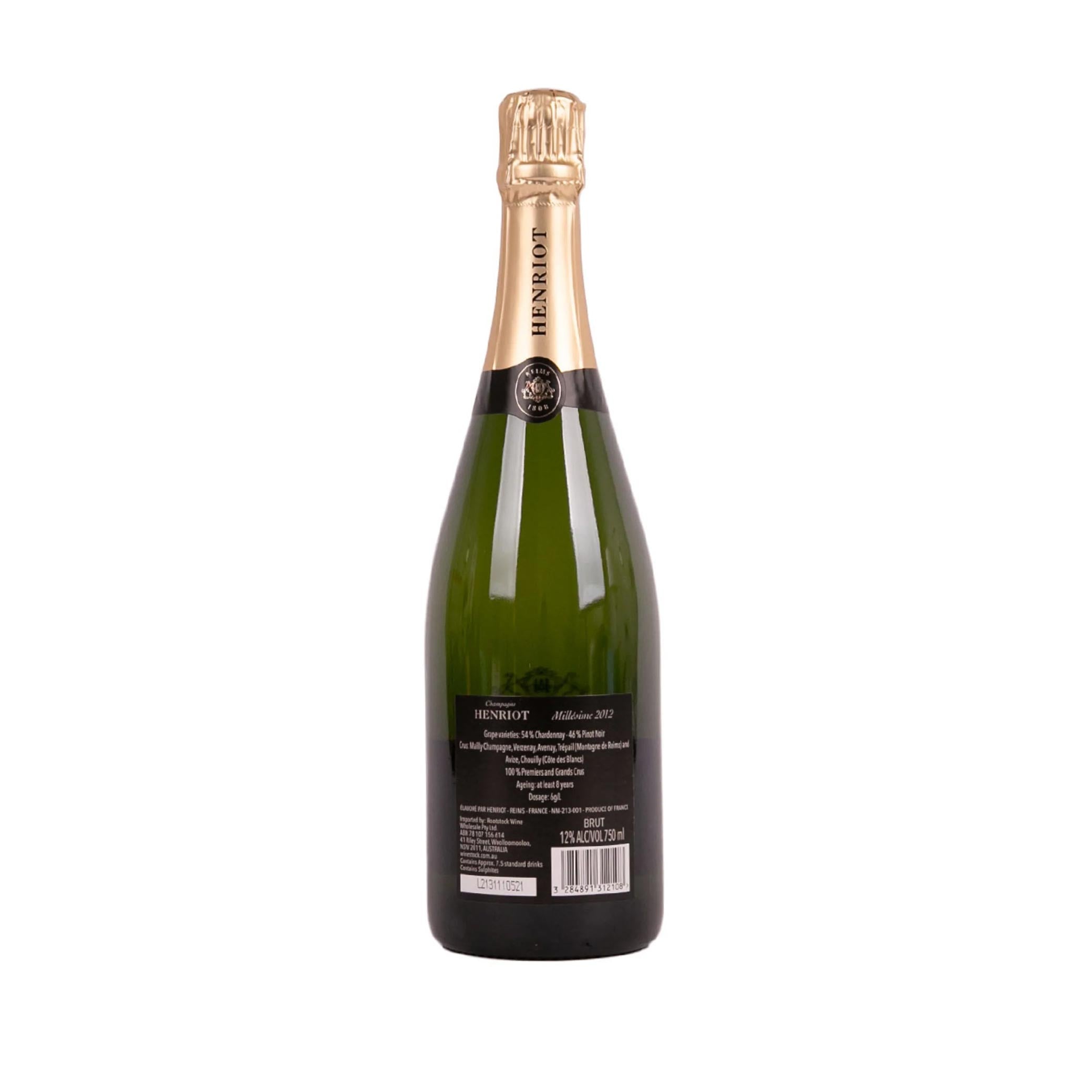 Buy Henriot Brut Vintage 2012 Champagne – Emperor Champagne