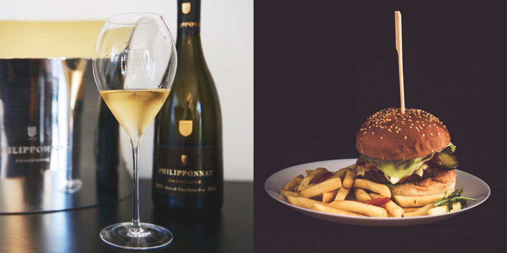 Fast food x champagne - A guide to pairing street dishes with Grower and Grande Marque champagne