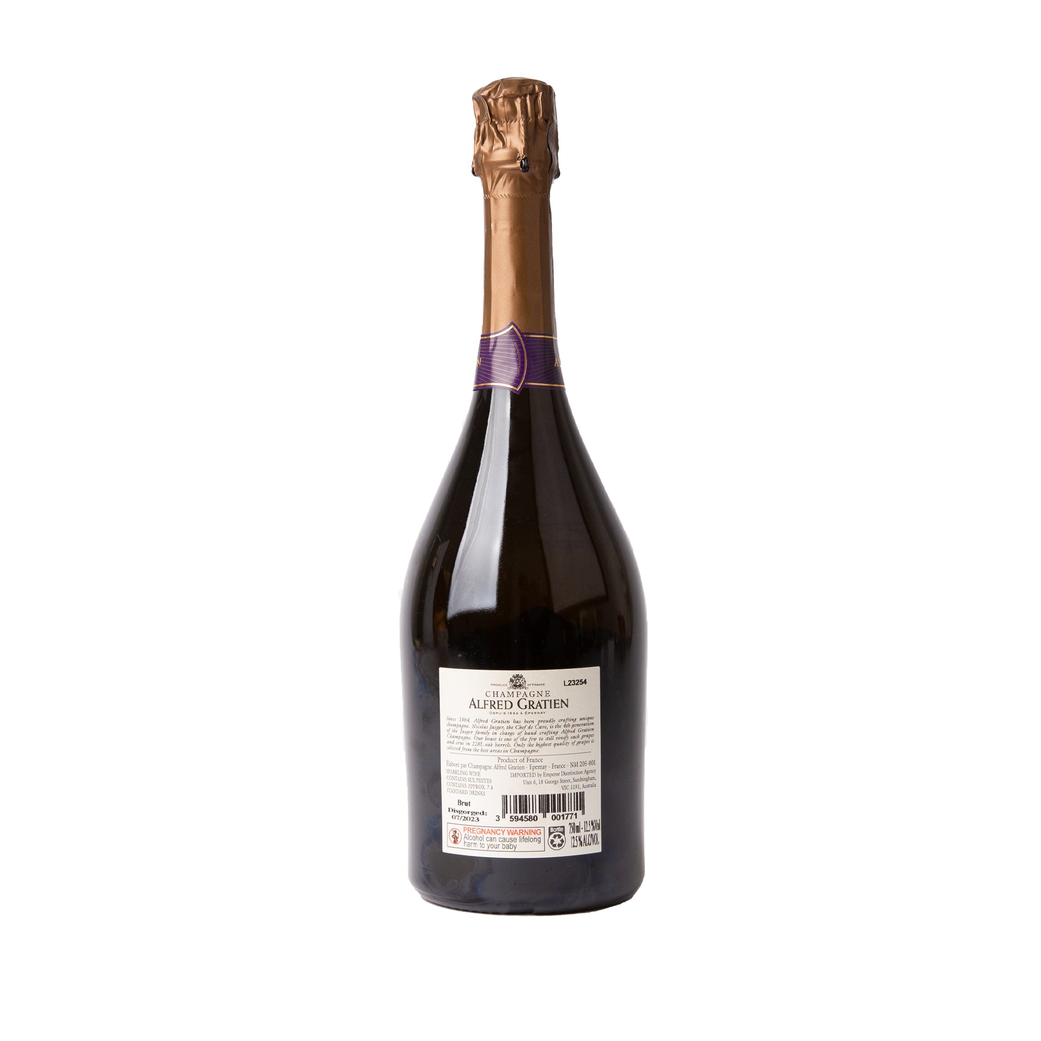 シャンパン Alfred Gratien Cuvée Paradis 2015 【公式ショッピング 