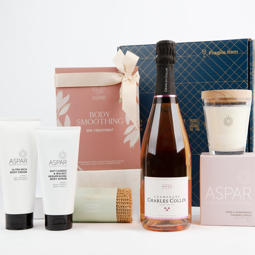 
                  
                    Rosé and Restore Champagne Gift Pack
                  
                