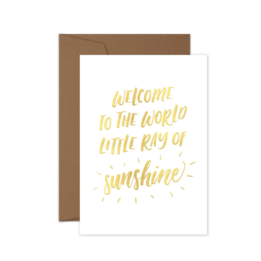 Welcome to the world - New Baby Card