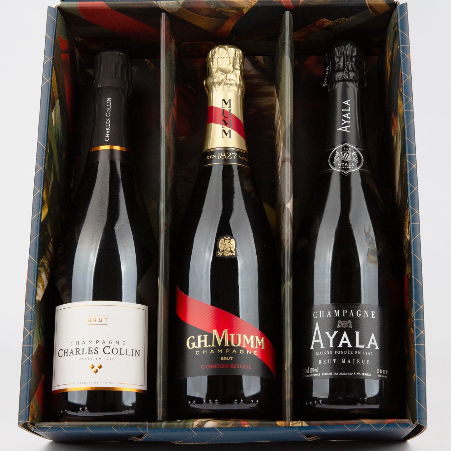 G.H.Mumm Champagne France Brut Cordon Rouge 750m L Bottle, Blend-Reds